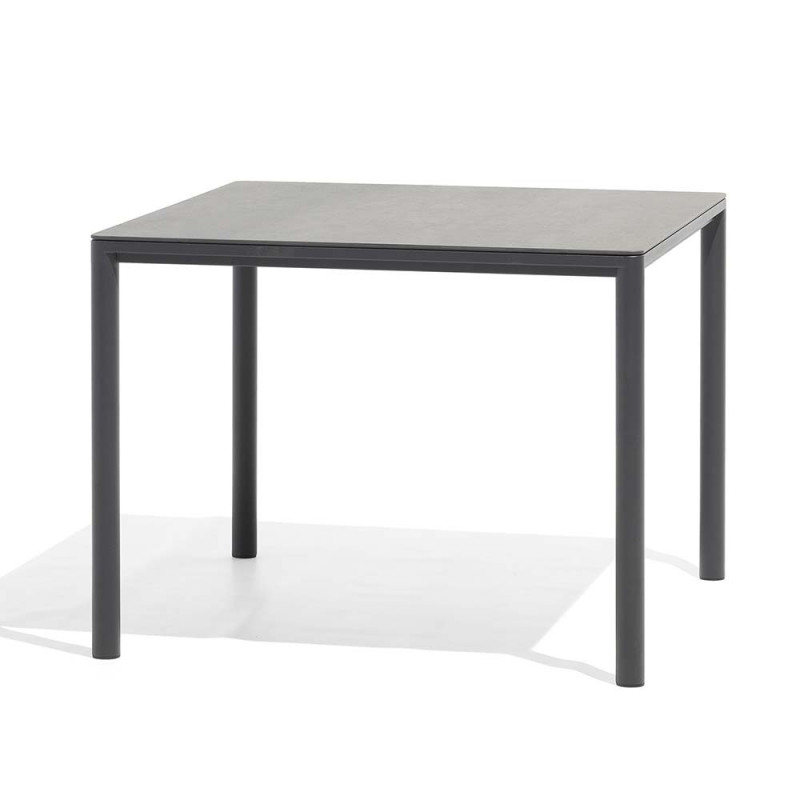 Alca Tisch 90x90cm / 100x100cm, Tischplatten HPL & Keramik