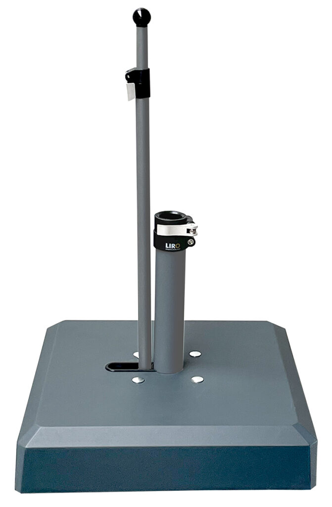 Rollensockel Alu Vario Colour Edition, 50kg, anthrazit