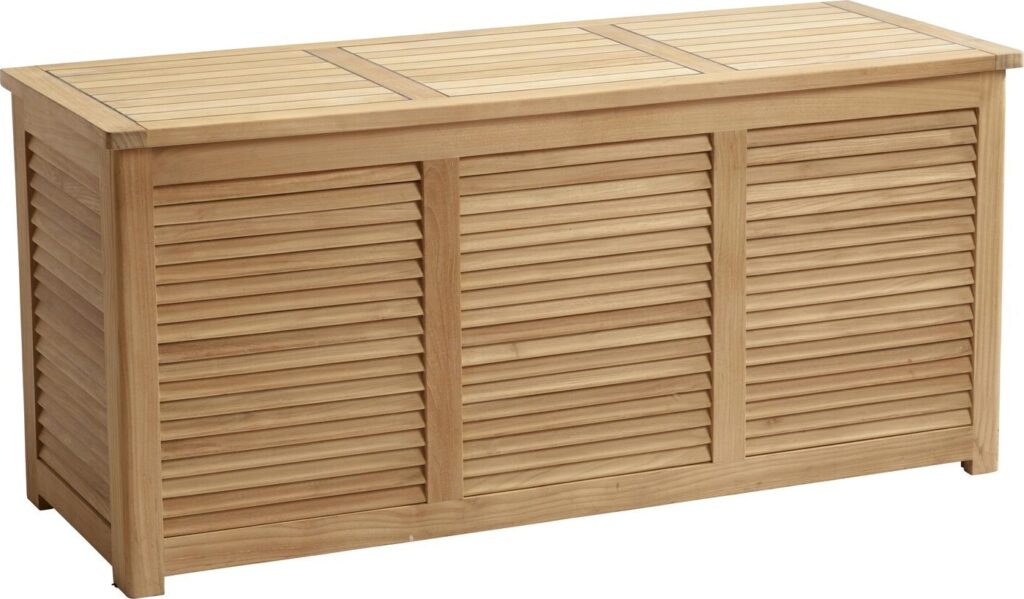 Classic Kissenbox, Teak, 130x50x60cm