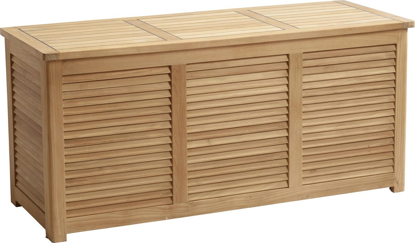 Classic Kissenbox, Teak, 130x50x60cm