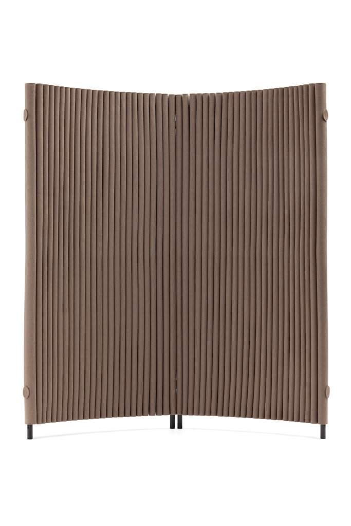 HEY SIGN - Welle - Akustik Paravent gebogen