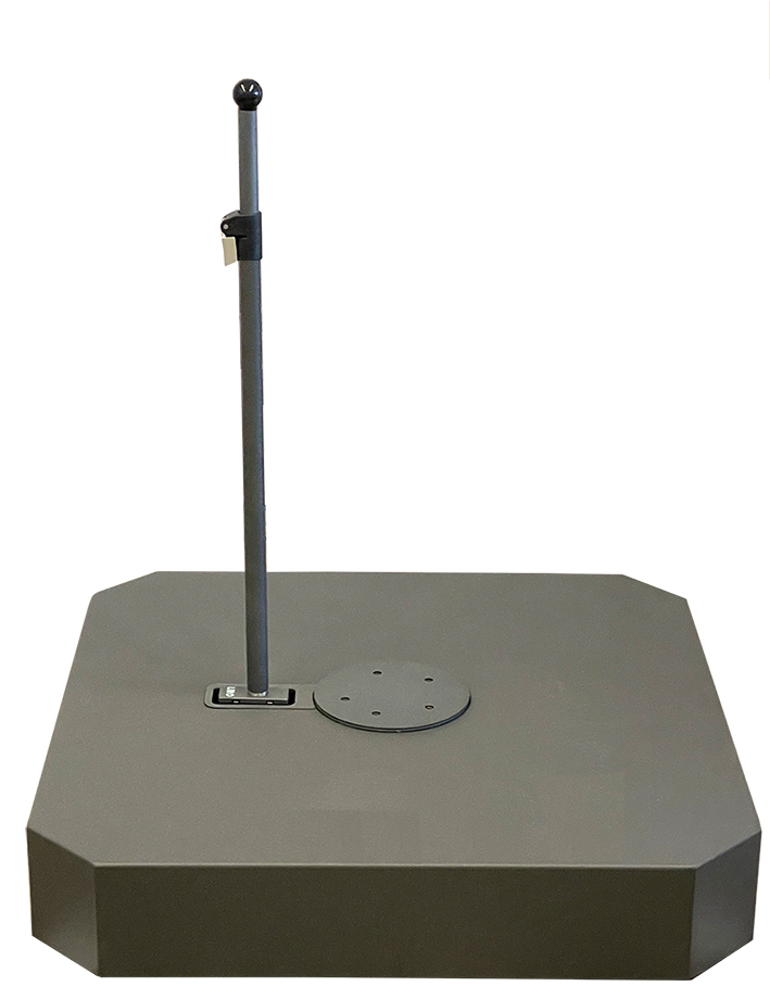 Rollensockel Liro-Maxi Plus Alu Colour Edition, 240kg, anthrazit