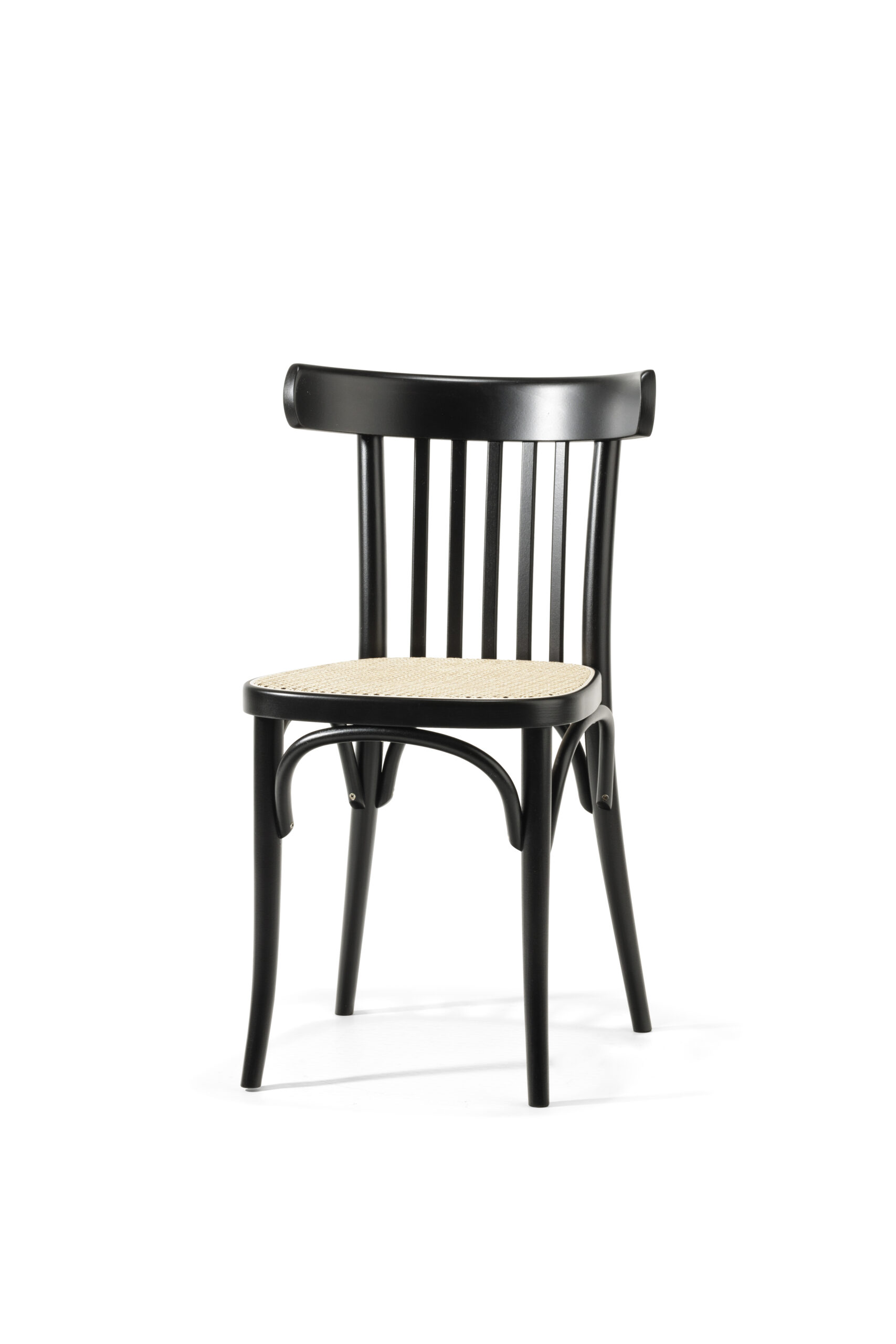 Model 763, Stuhl ohne Armlehne, mit und ohne Polsterung