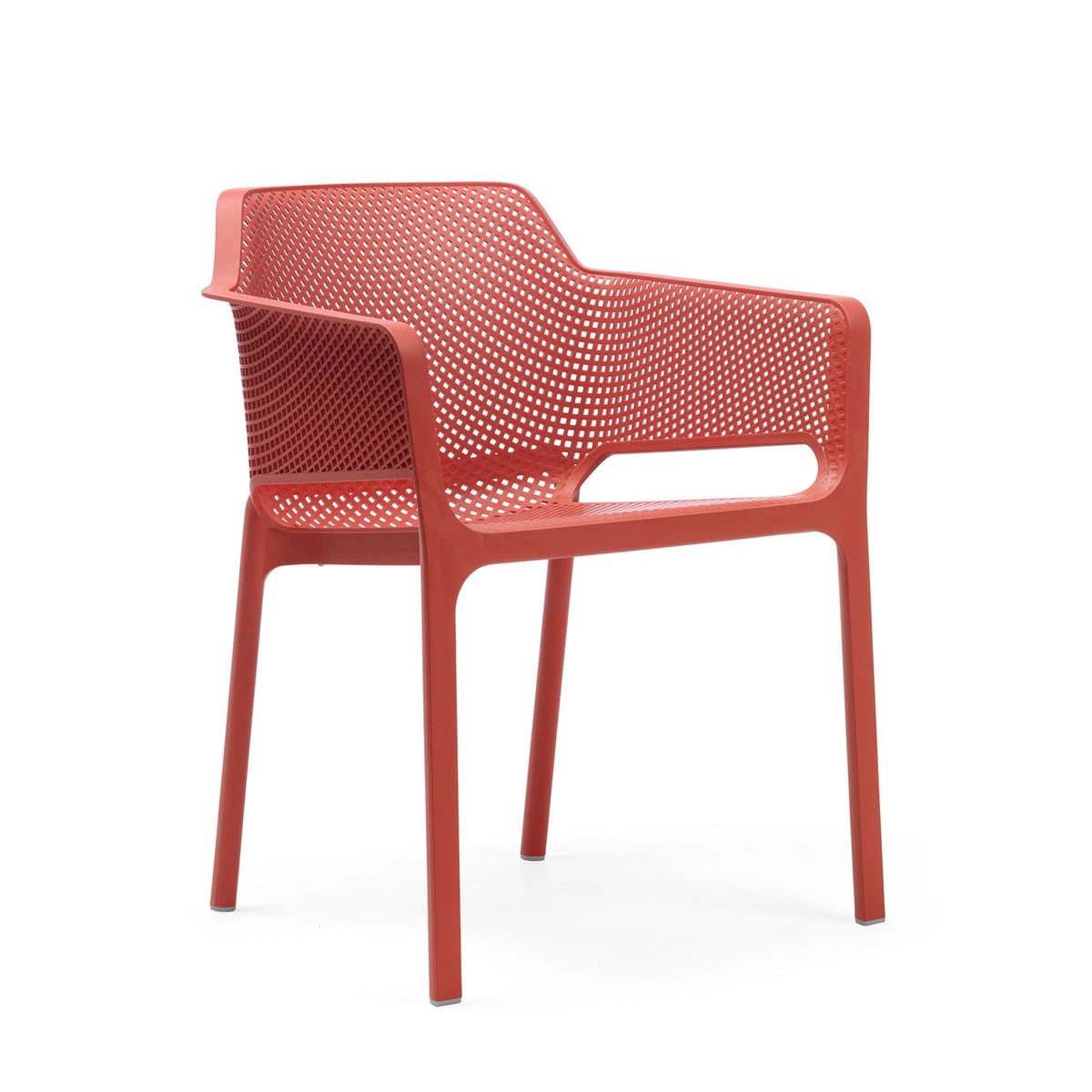 Net 326 Sessel mit Armlehne, Fiberglas-Polypropylen