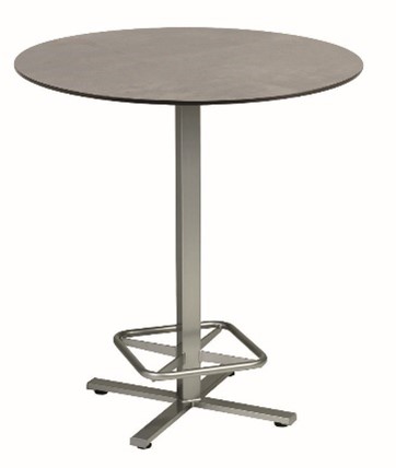 Manhattan Hochtisch / Bartisch mit HPL Platte 80cm rund