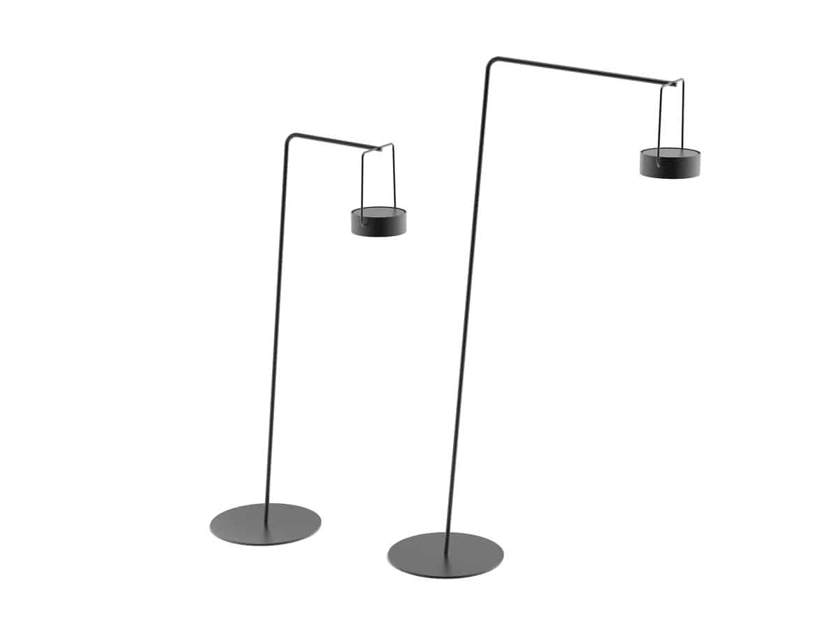 Moon Solarpendelleuchte inkl. Ständer, schwenkbar
