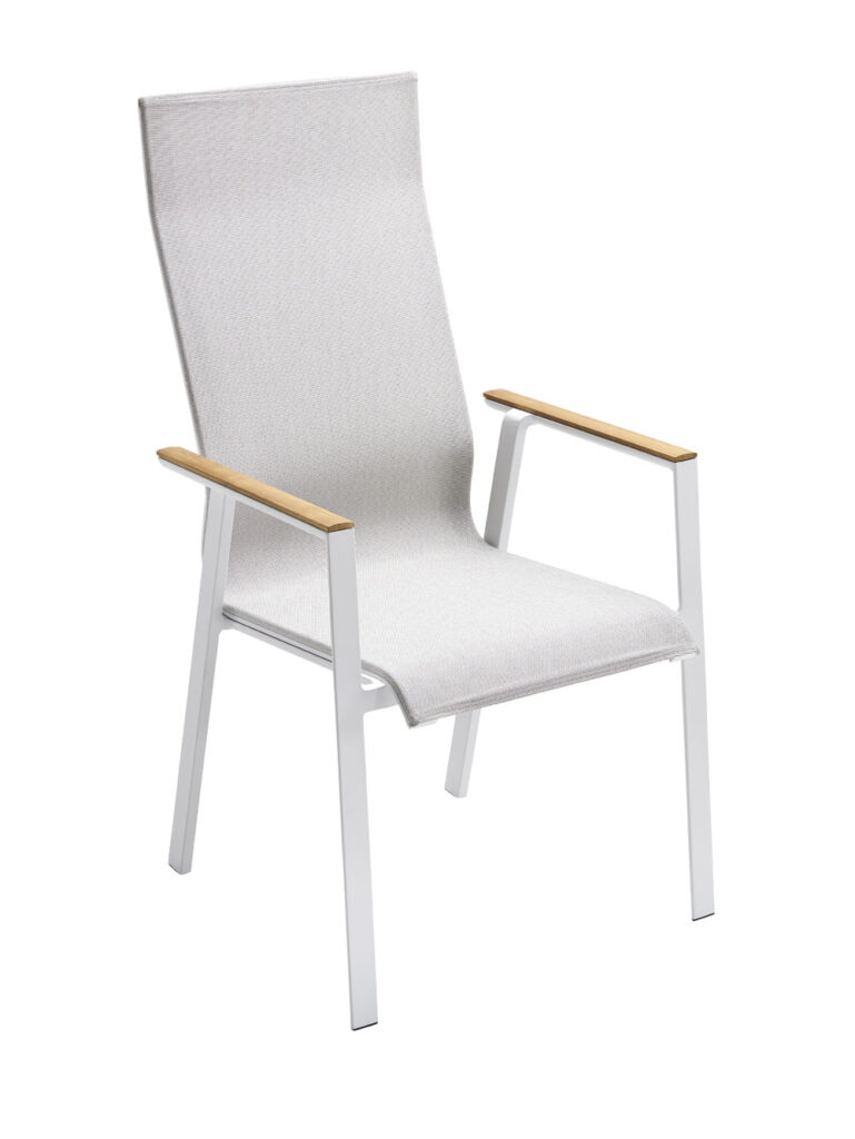 Soul Hochlehner-Sessel, mit Armlehne, white/grey