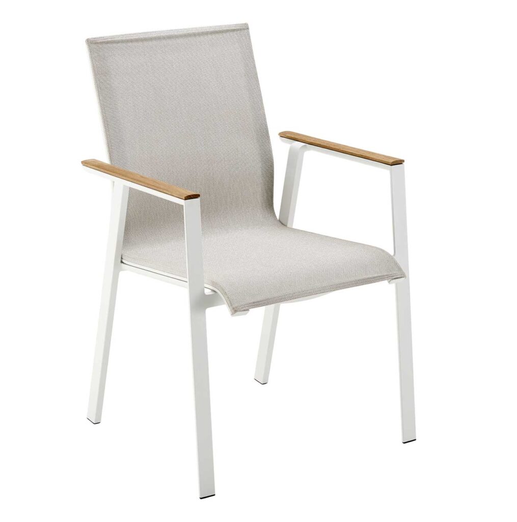 Soul Sessel, mit Armlehne, white/grey