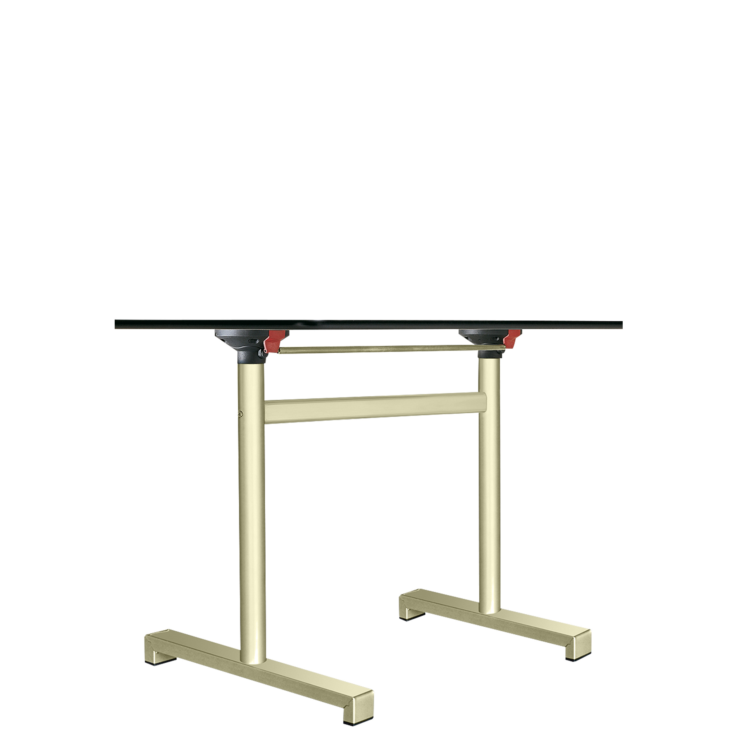 Tischgestell T-Gestell CORTET / Tischplatte HPL