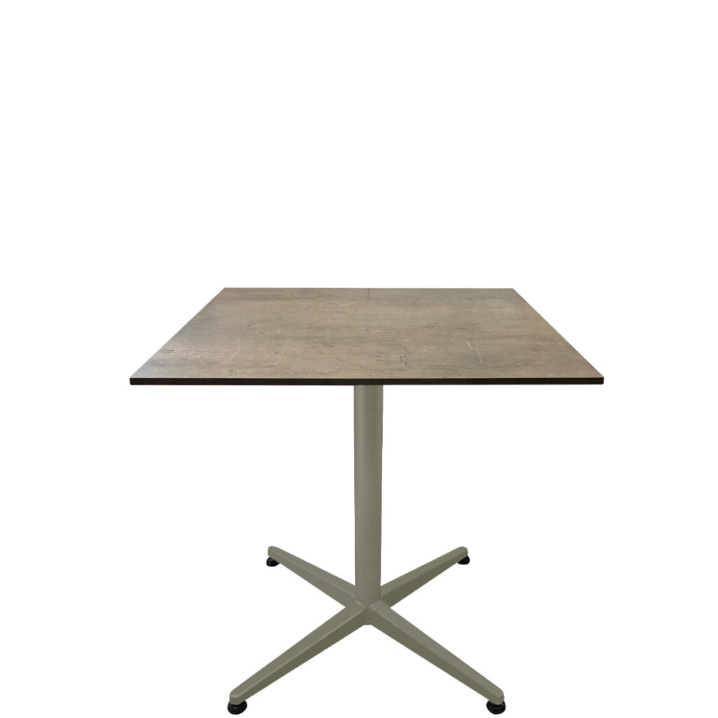 Tischgestell 4-Sternfuss Standard / Tischplatte HPL