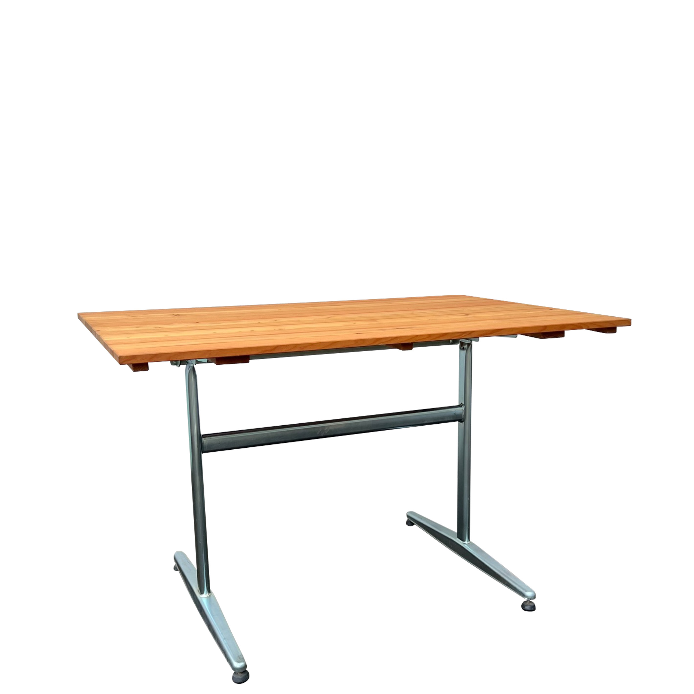 Tischgestell T-Fuss Standard / Tischplatte Holz