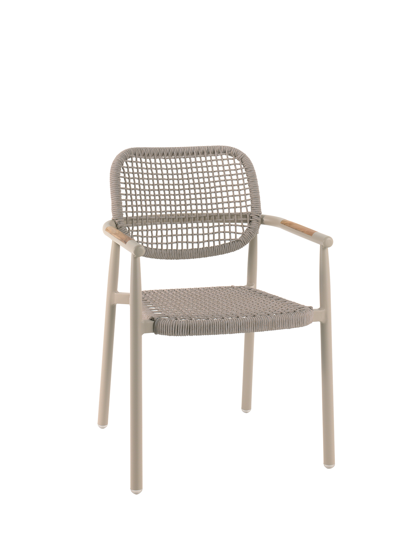 Midleton Sessel, mit Armlehne, alu sand